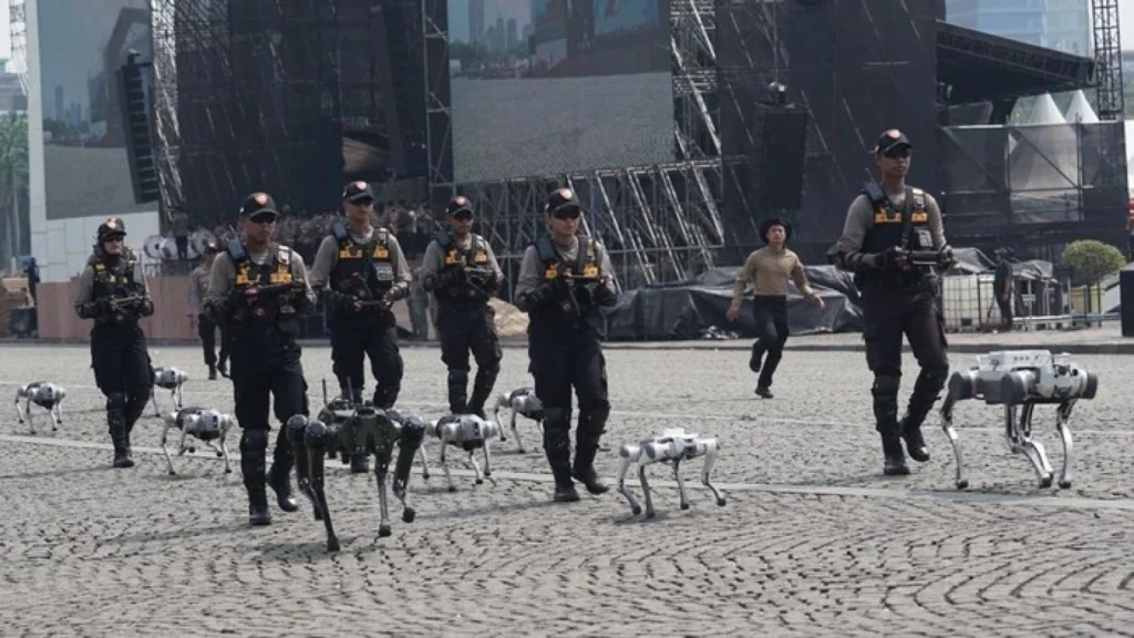 Polri Perkenalkan Teknologi Robot untuk Meningkatkan Efisiensi Tugas Kepolisian