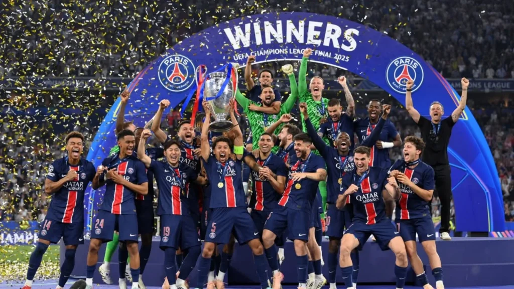 PSG Raih Gelar Liga Champions 2024/25 dengan Kemenangan Telak