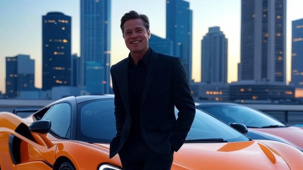 Brad Pitt Mengemudikan Mobil Super McLaren: Dampak Terhadap Citra Brand dan Penjualan