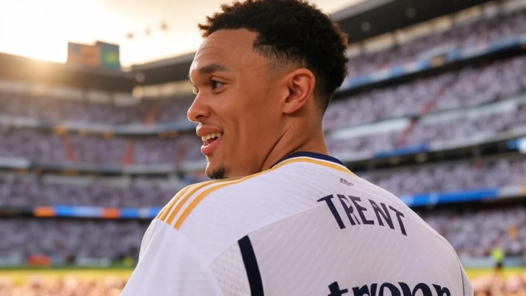 Trent Alexander-Arnold Resmi Bergabung dengan Real Madrid dengan Nama 'Trent'