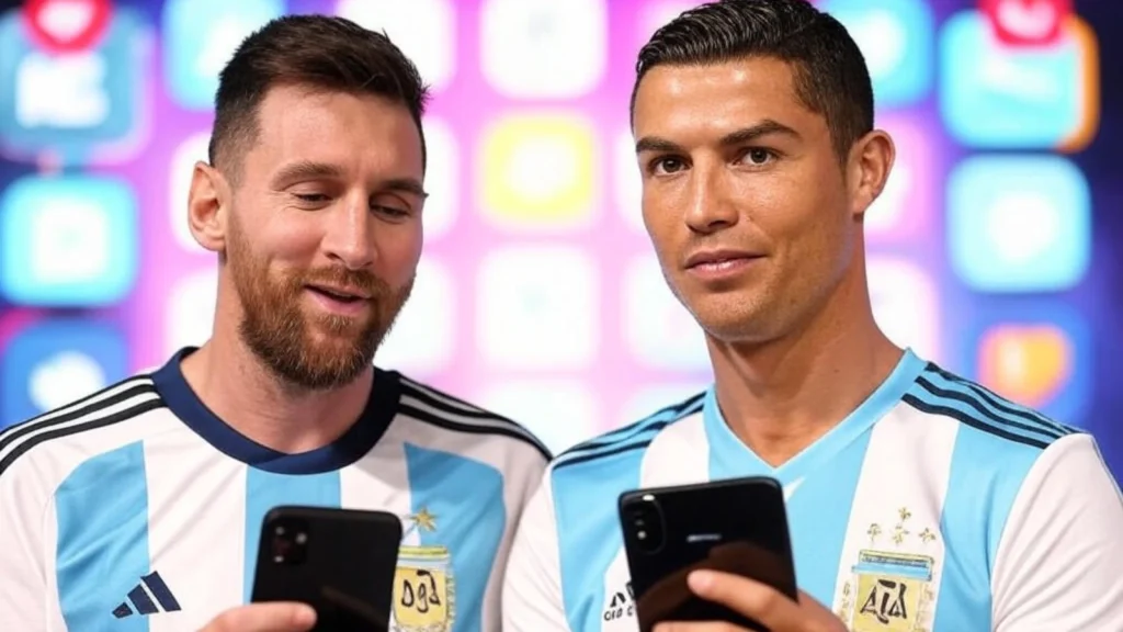 Lionel Messi dan Cristiano Ronaldo: Pertarungan di Media Sosial pada 2025
