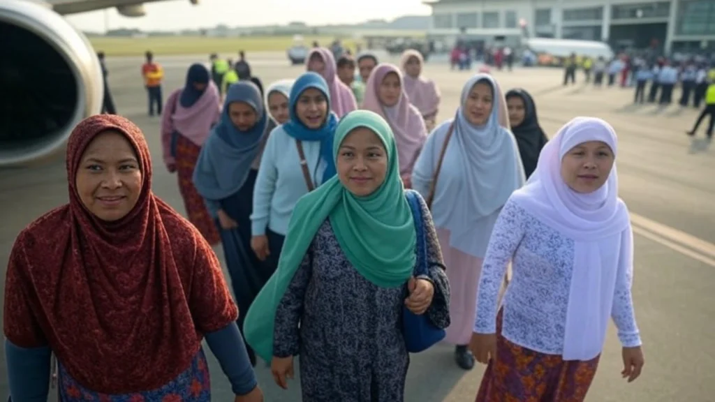 Jamaah Haji Depok Mengalami Momen Mencekam Saat Penerbangan Darurat