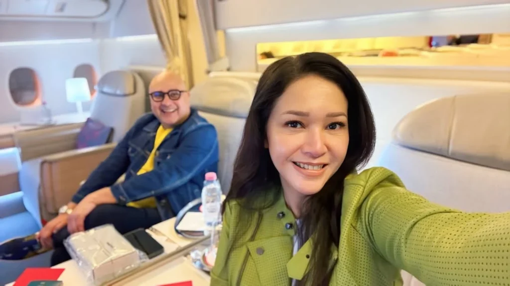 Maia Estianty Pamitan ke Eropa Usai Hadiri Akad Nikah Al Ghazali