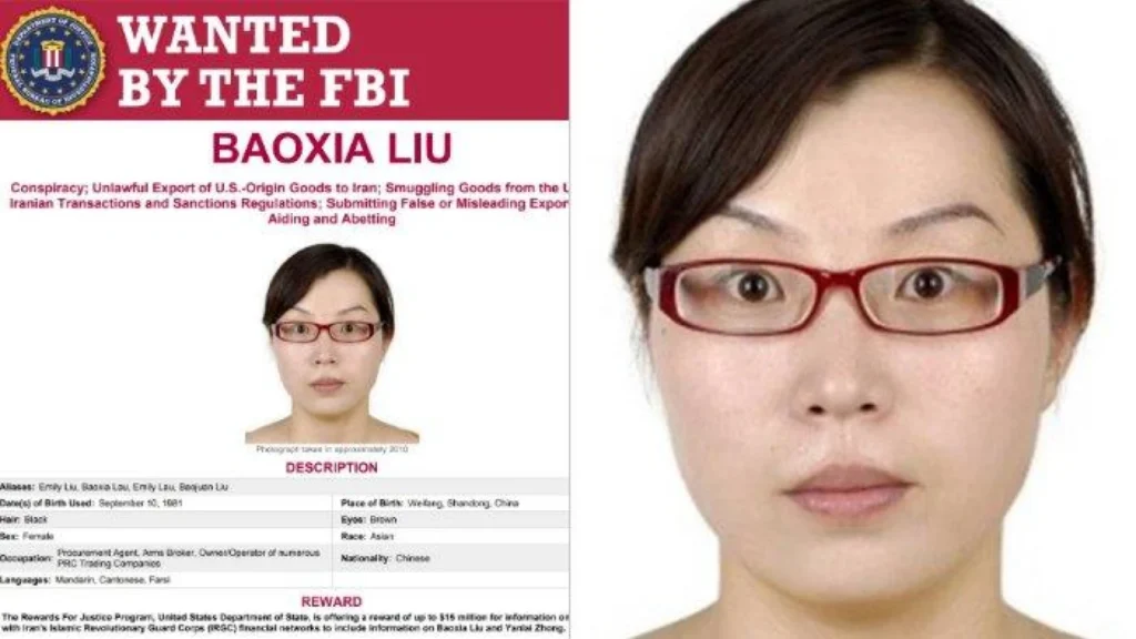 Baoxia Liu: Buronan FBI dengan Imbalan Rp245 Miliar Terkait Penyuludupan Komponen Militer ke Iran
