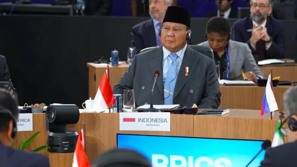 Kepala Negara Indonesia, Prabowo Subianto, Resmi Bergabung dalam BRICS di KTT 2025