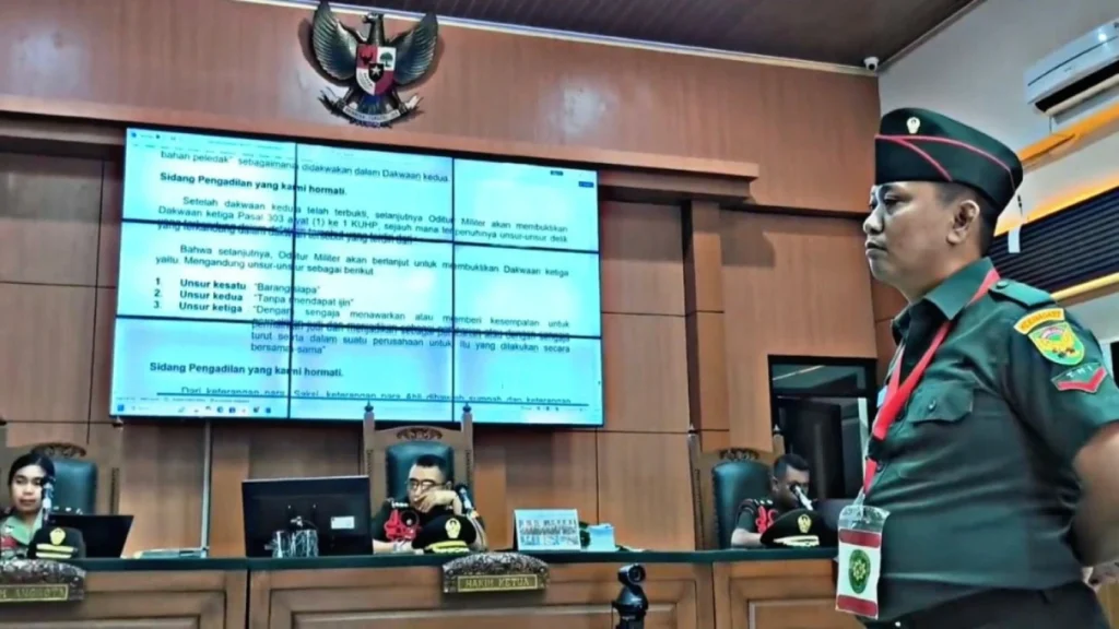 Kopda Bazarsah Dituntut Hukuman Mati atas Kasus Penembakan Tiga Polisi di Lampung