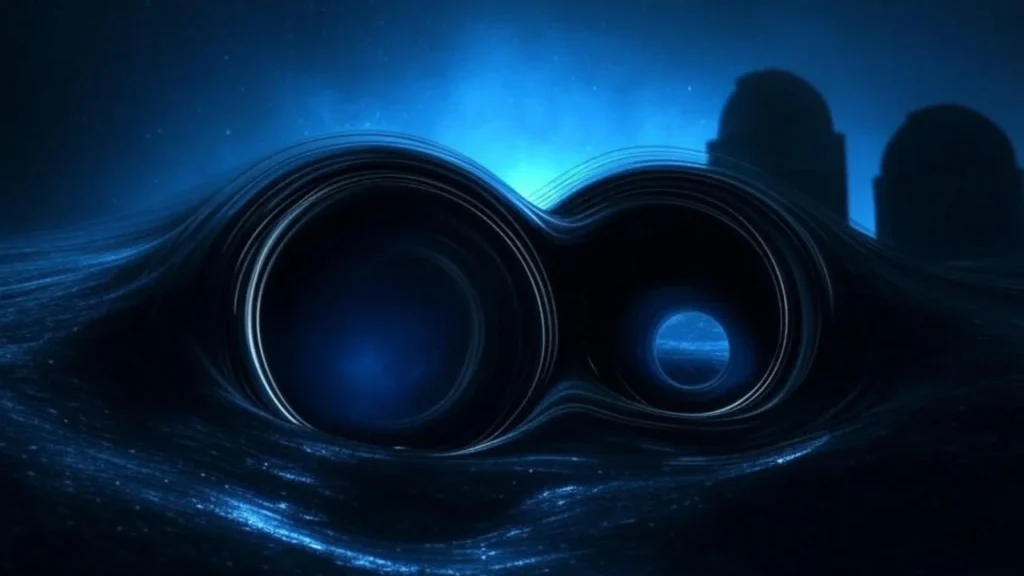 Ilmuwan Deteksi Merger Black Hole Terbesar Melalui Observatorium Gravitasi
