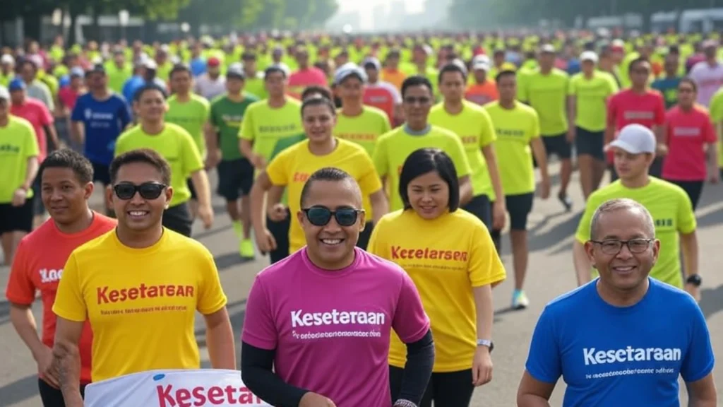 Event 'Run for Equality Jakarta 2025' Sukses Kumpulkan Ribuan Peserta untuk Hak Difabel