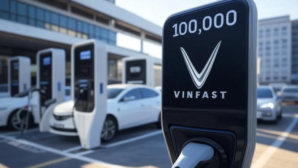 VinFast Siap Bangun 100.000 Stasiun Pengisian Daya di Indonesia