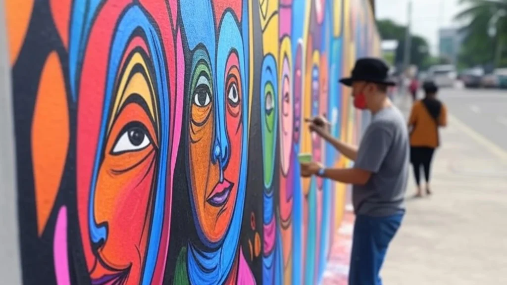 Seni Graffiti sebagai Medium Ekspresi Sosial di Indonesia