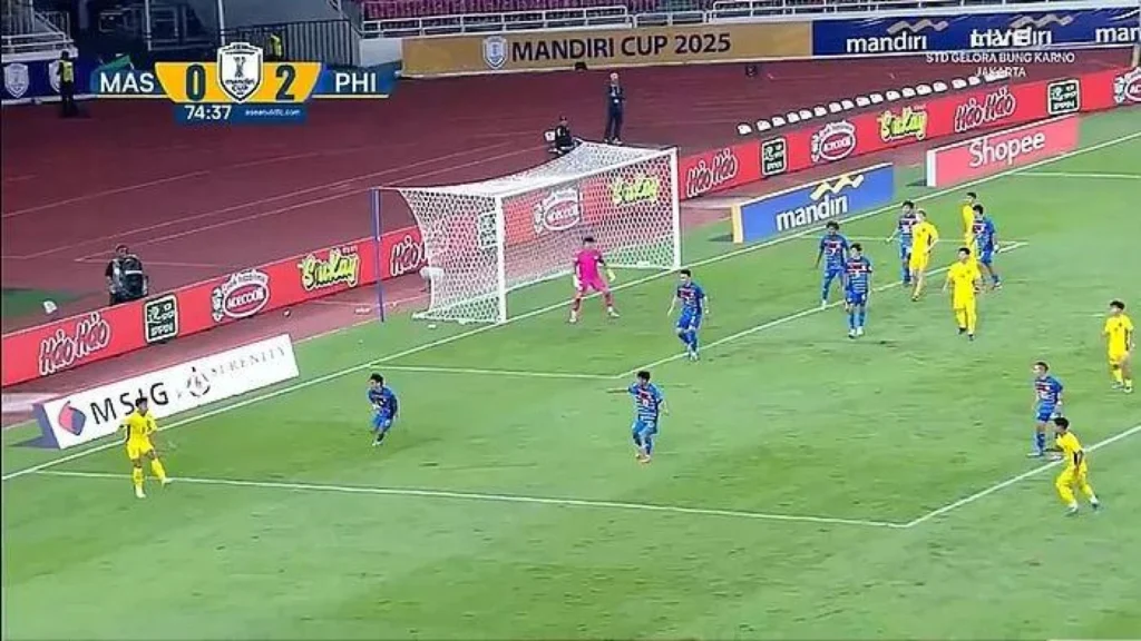 Filipina Kalahkan Malaysia 2-0 dalam Laga Grup A Piala AFF U-23 2025